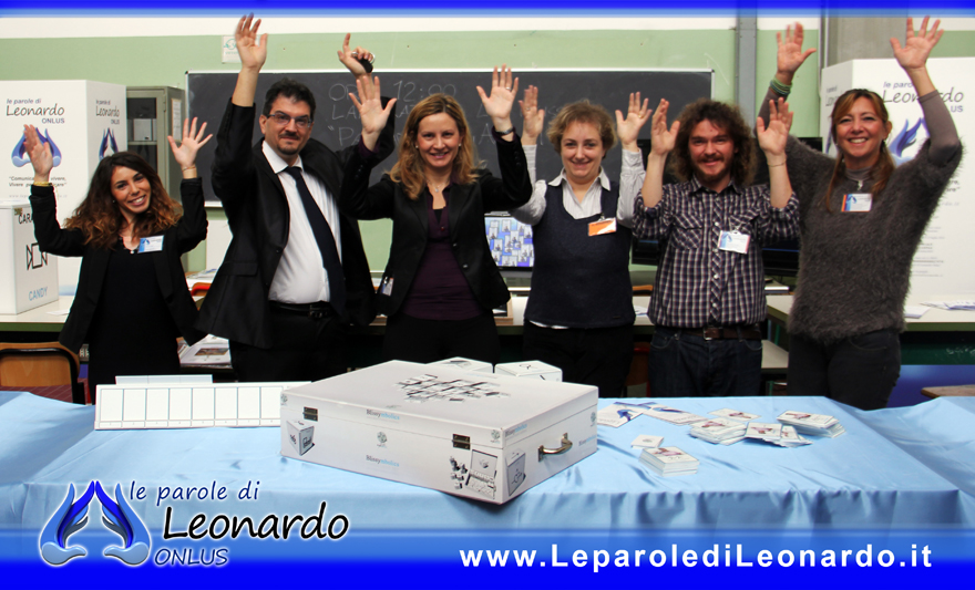 Gruppo “Le Parole di Leonardo ONLUS” a Handimatica 2014